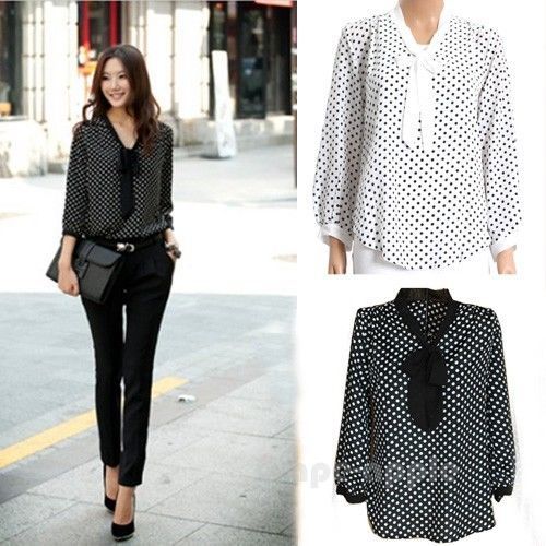 Camisa de bolinhas